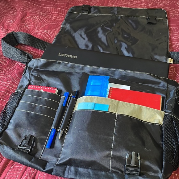 COCA’COLA Messenger Flap Over Bag in black color - Picture 15 of 16